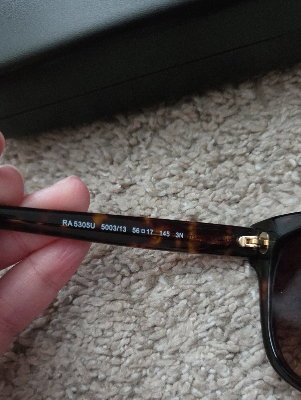 Ralph Lauren RA5305U Cat's Eye Sunglasses in Black Havana ASO Kate Middleton - Picture 8 of 14
